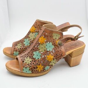 L’Artiste Spring Step Pricilla Leather Shoes Sandals Size 42 (size 10.5-11)